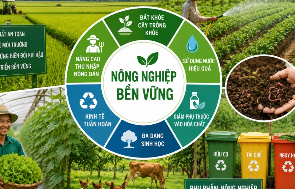 Cốt lõi của phát triển bền vững trong nông nghiệp