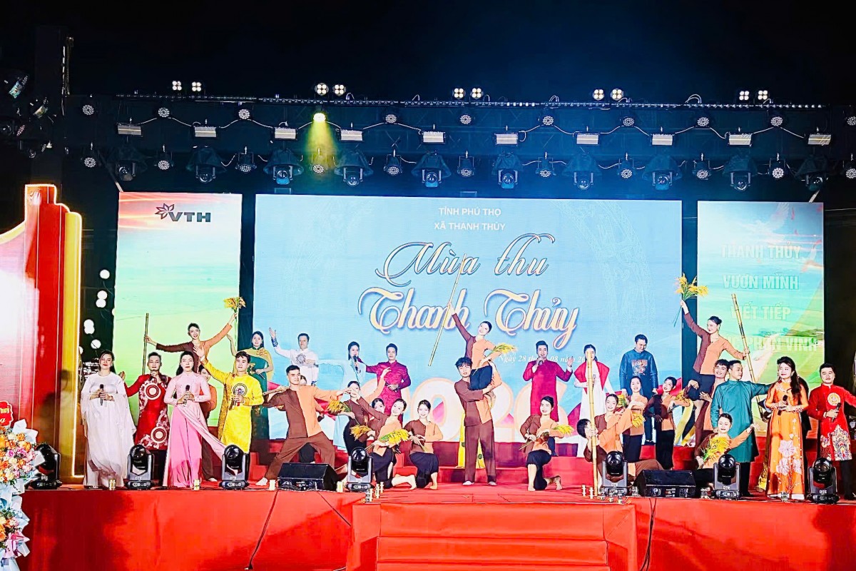 Chương trình nghệ thuật “Mùa Thu Thanh Thủy”:  Điểm nhấn văn hóa chào mừng Quốc khánh 2/9