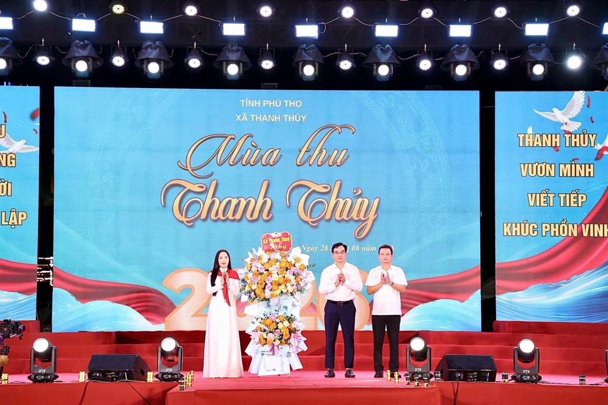 Chương trình nghệ thuật “Mùa Thu Thanh Thủy”:  Điểm nhấn văn hóa chào mừng Quốc khánh 2/9