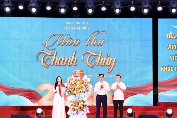 Chương trình nghệ thuật “Mùa Thu Thanh Thủy”:  Điểm nhấn văn hóa chào mừng Quốc khánh 2/9