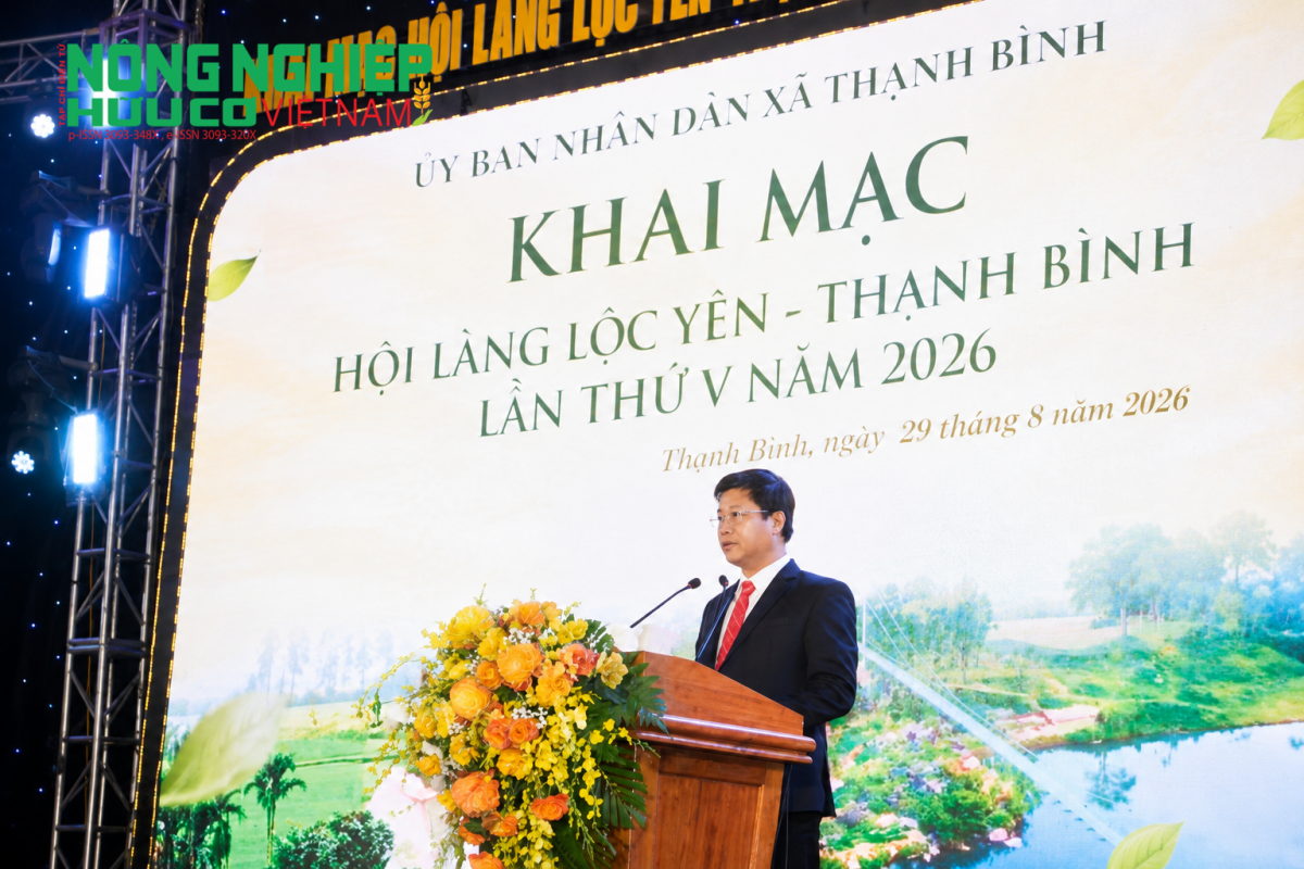 Chủ tịch UBND xã Thạnh Bình Dương Đức Lin nhấn mạnh yêu cầu bảo tồn, phát huy giá trị di sản gắn với phát triển du lịch xanh tại Lộc Yên.
