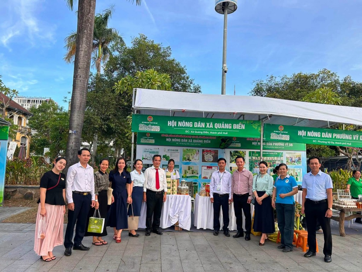 Phiên chợ nông sản Huế 2026 - Mở rộng kết nối, nâng tầm sản phẩm