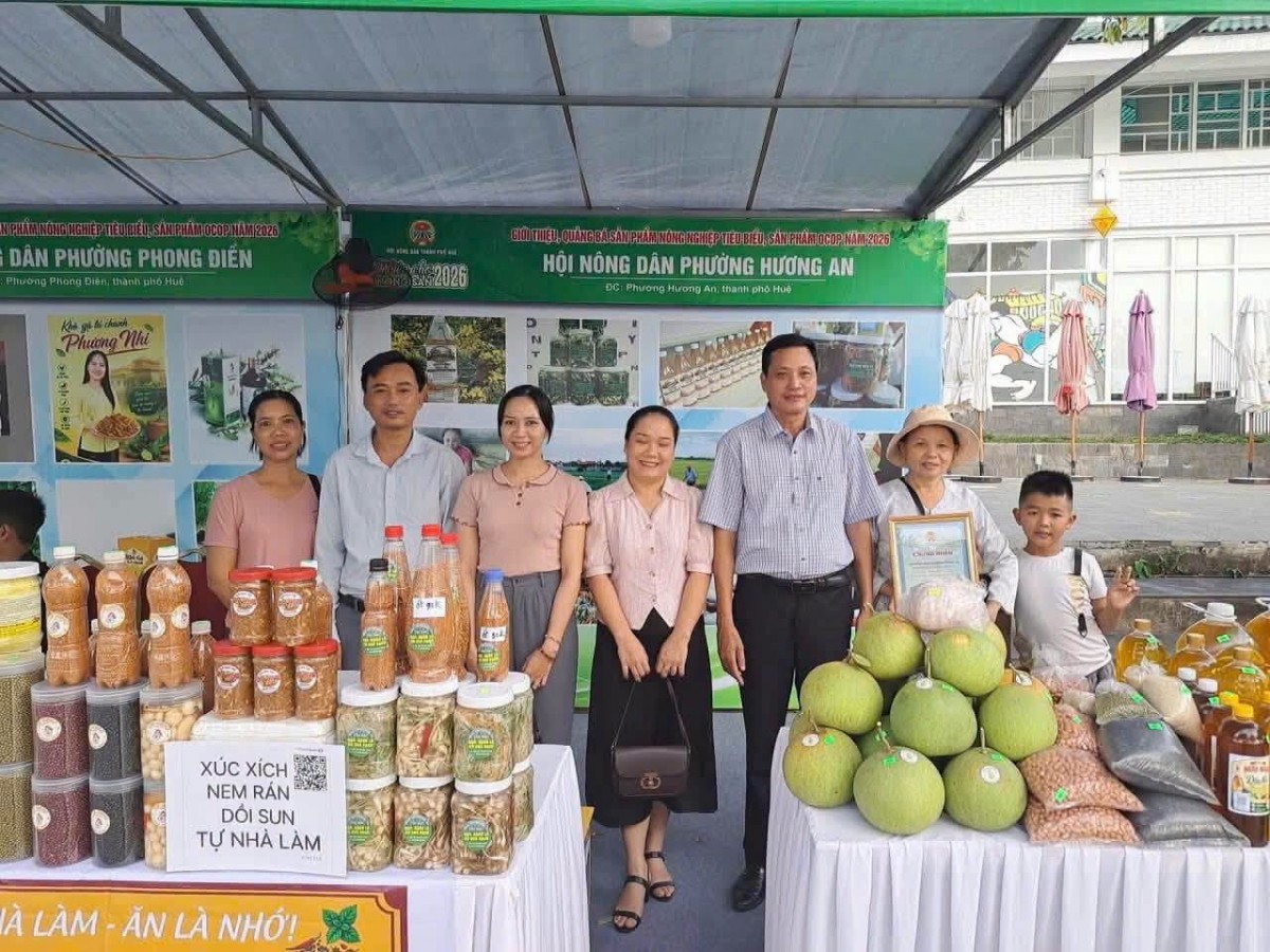 Phiên chợ nông sản Huế 2026 - Mở rộng kết nối, nâng tầm sản phẩm