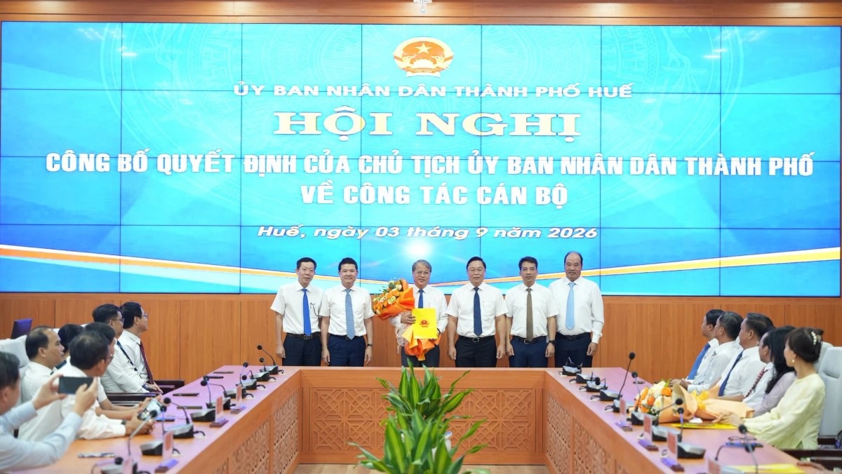 Tp. Huế: Ông Lê Minh Nhân giữ chức vụ Giám đốc Sở VHTT và Du lịch