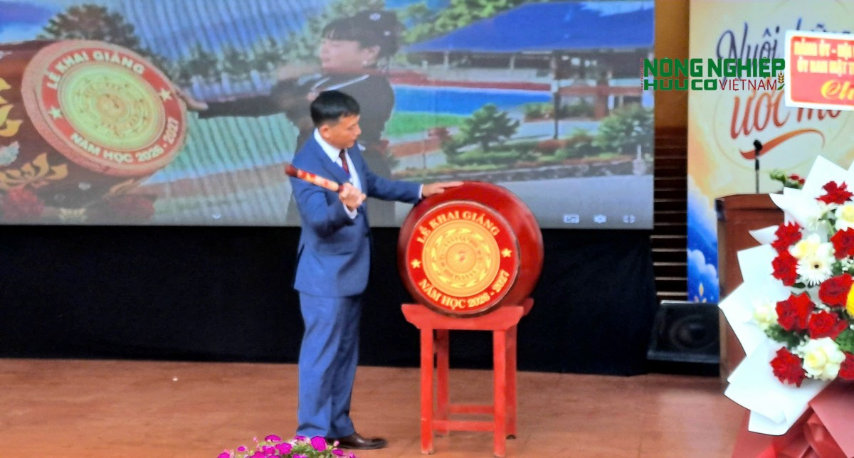 Lâm Đồng: Trường THCS Nguyễn Trãi rộn ràng khai giảng năm học mới
