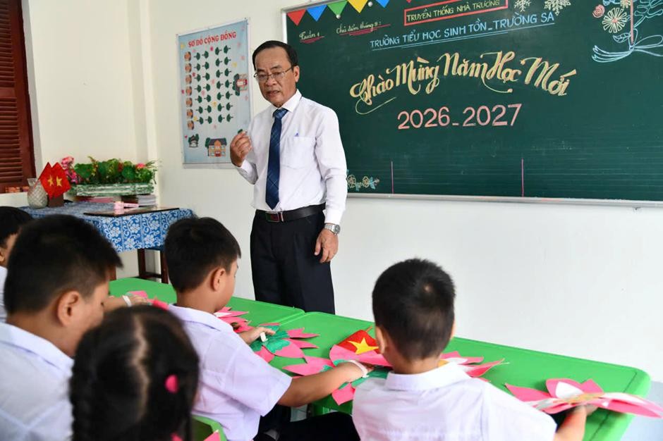 Tiếng trống khai trường giữa trùng khơi Trường Sa