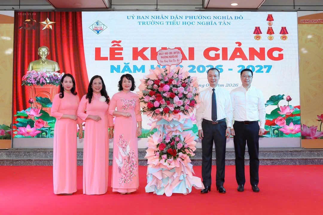 Trường Tiểu học Nghĩa Tân khai giảng năm học 2026 - 2027: Đổi mới tư duy, hướng tới những kết quả thực chất