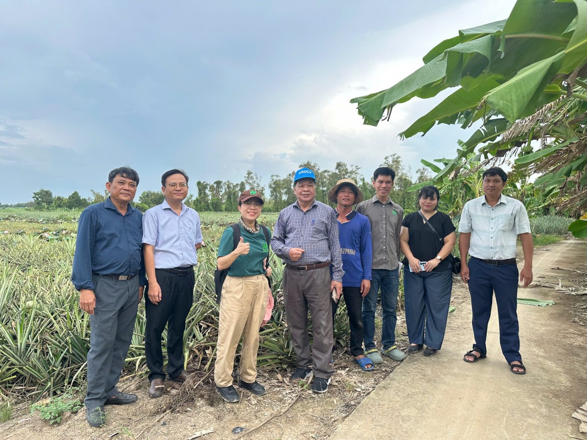 Khảo sát nông trại tiềm năng, mở rộng thực hành canh tác hữu cơ tại Cần Thơ và Gia Lai