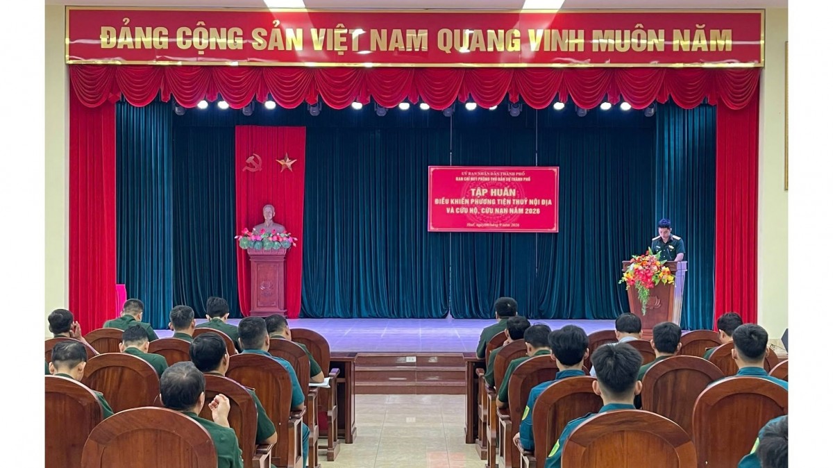 Chủ động từ cơ sở, nâng cao năng lực ứng phó thiên tai ở Huế