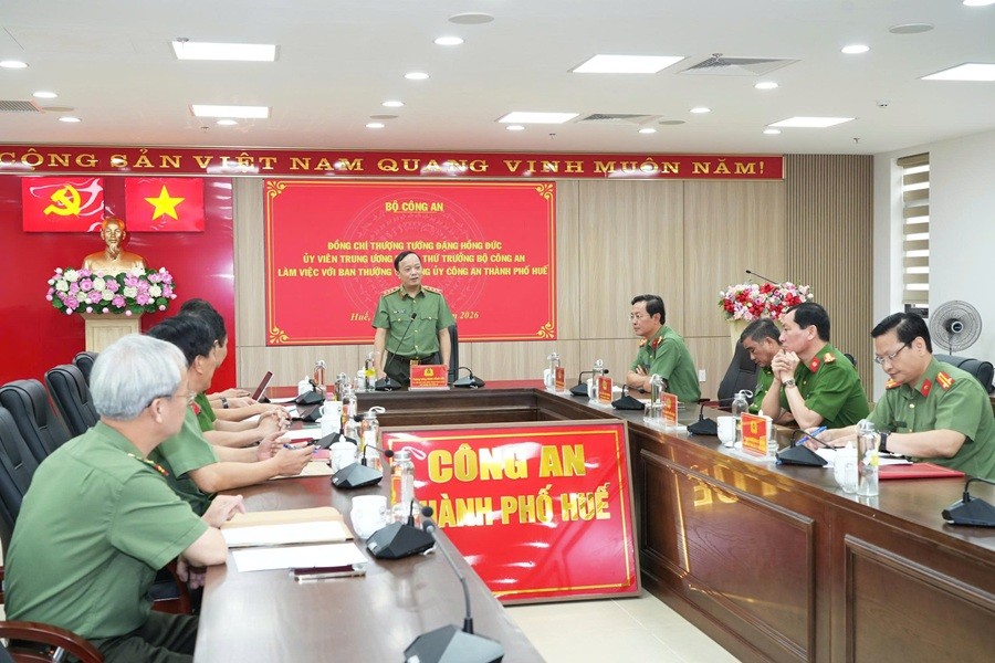 Giữ vững an ninh, trật tự, tạo nền tảng cho Huế phát triển bền vững