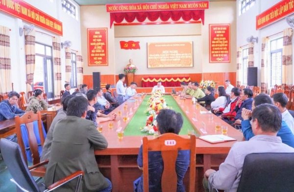 Lâm Đồng: Xã Trường Xuân đối thoại với các hộ gia đình, cá nhân nhận giao khoán đất rừng cảnh quan Quốc lộ 14