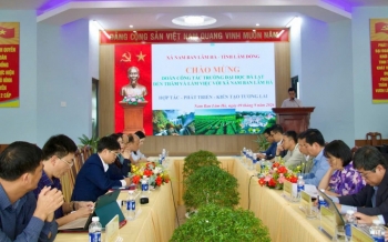Nam Ban Lâm Hà - Trường Đại học Đà Lạt: Hợp tác trong các lĩnh vực nông nghiệp, du lịch, khoa học - công nghệ