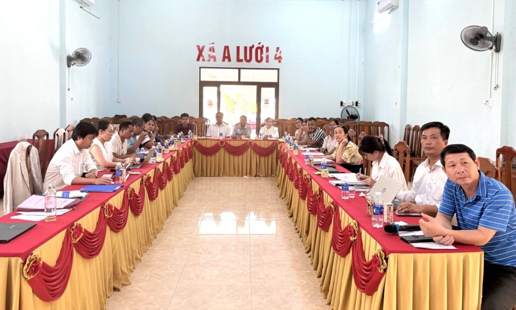 Quản lý tài nguyên nước cộng đồng - Nền tảng sinh kế bền vững tại xã A Lưới 4