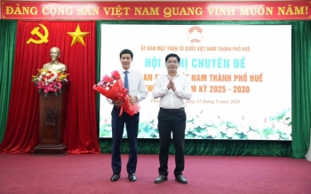 Ông Nguyễn Duy Cường giữ chức Phó Chủ tịch Ủy ban MTTQ thành phố Huế