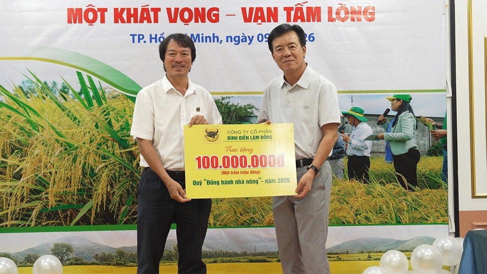 Một khát vọng - Vạn tấm lòng: Bình Điền tiếp tục trao 5 tỷ đồng “Tiếp sức đến trường” năm 2026