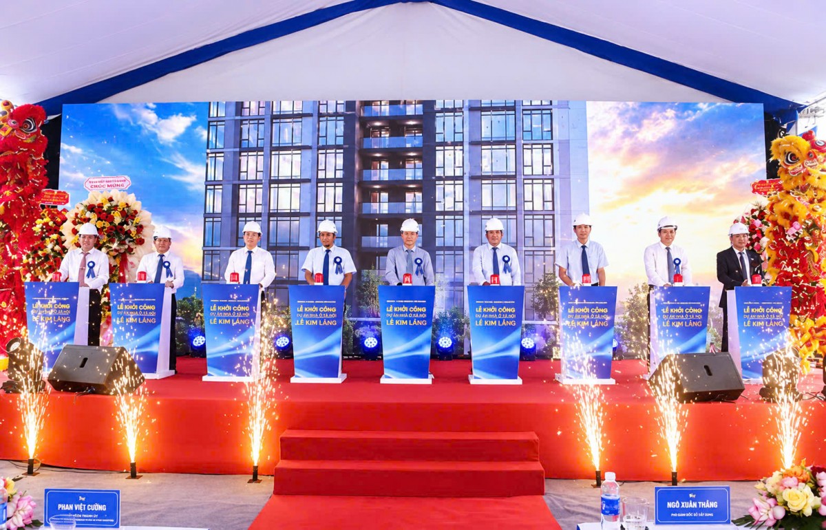 Đà Nẵng khởi công nhà ở xã hội Lê Kim Lăng, thêm 326 căn hộ cho người thu nhập thấp