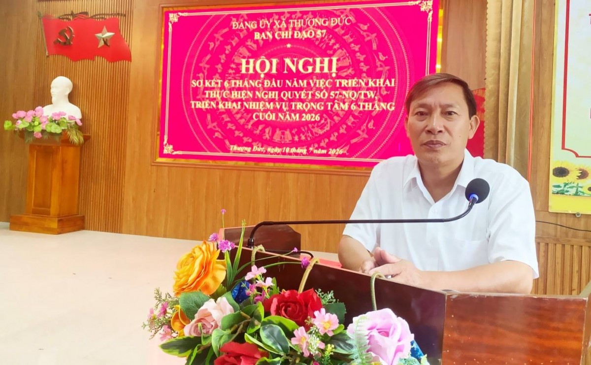 Xã Thượng Đức chú trọng nâng cao chất lượng nắm bắt dư luận xã hội và đẩy mạnh tuyên truyền thông tin tích cực tại cơ sở.
