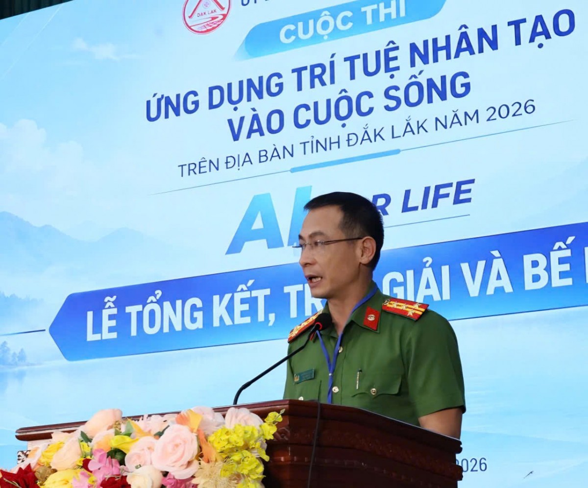 Đắk Lắk trao giải Cuộc thi AI for Life, lan tỏa ứng dụng trí tuệ nhân tạo vào đời sống