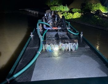 Vĩnh Long: Phát hiện ghe chở khoảng 40 m³ cát chưa chứng minh được nguồn gốc