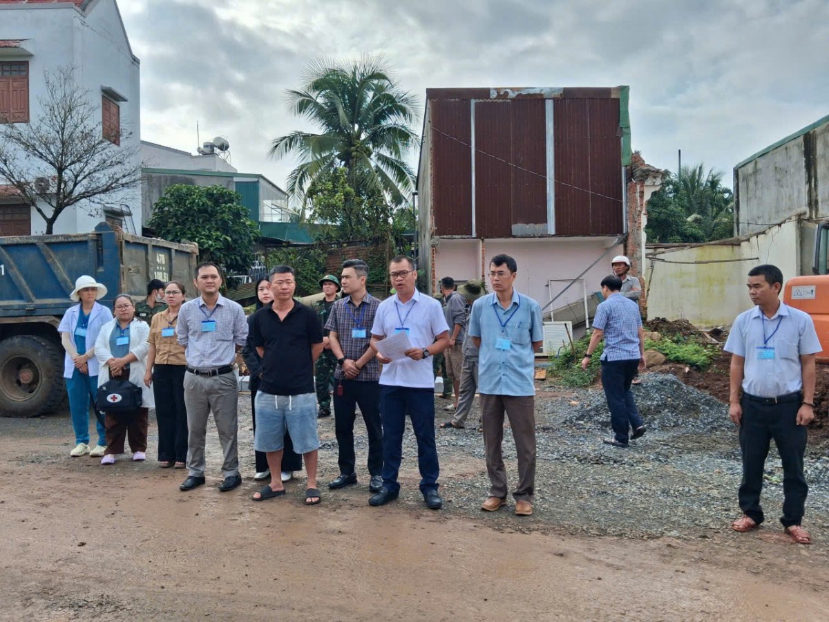 Đắk Lắk cưỡng chế và thu hồi đất để thực hiện dự án đường Hùng Vương tại phường Tân Lập
