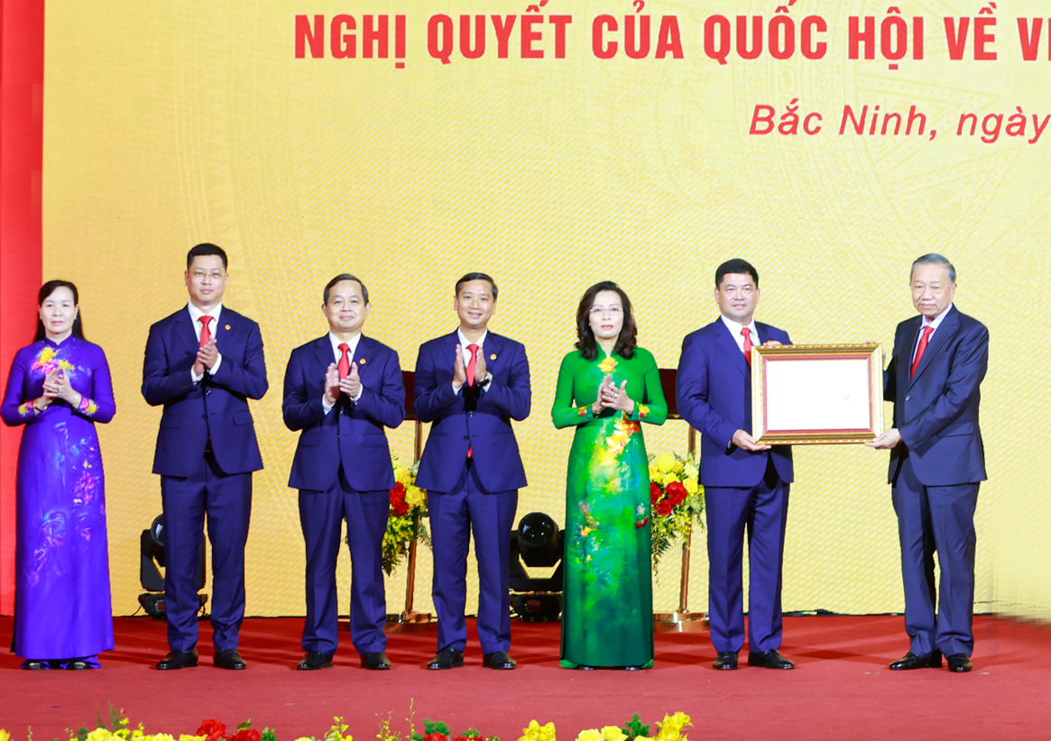 Bắc Ninh chính thức bước vào chương phát triển mới với vị thế thành phố trực thuộc Trung ương