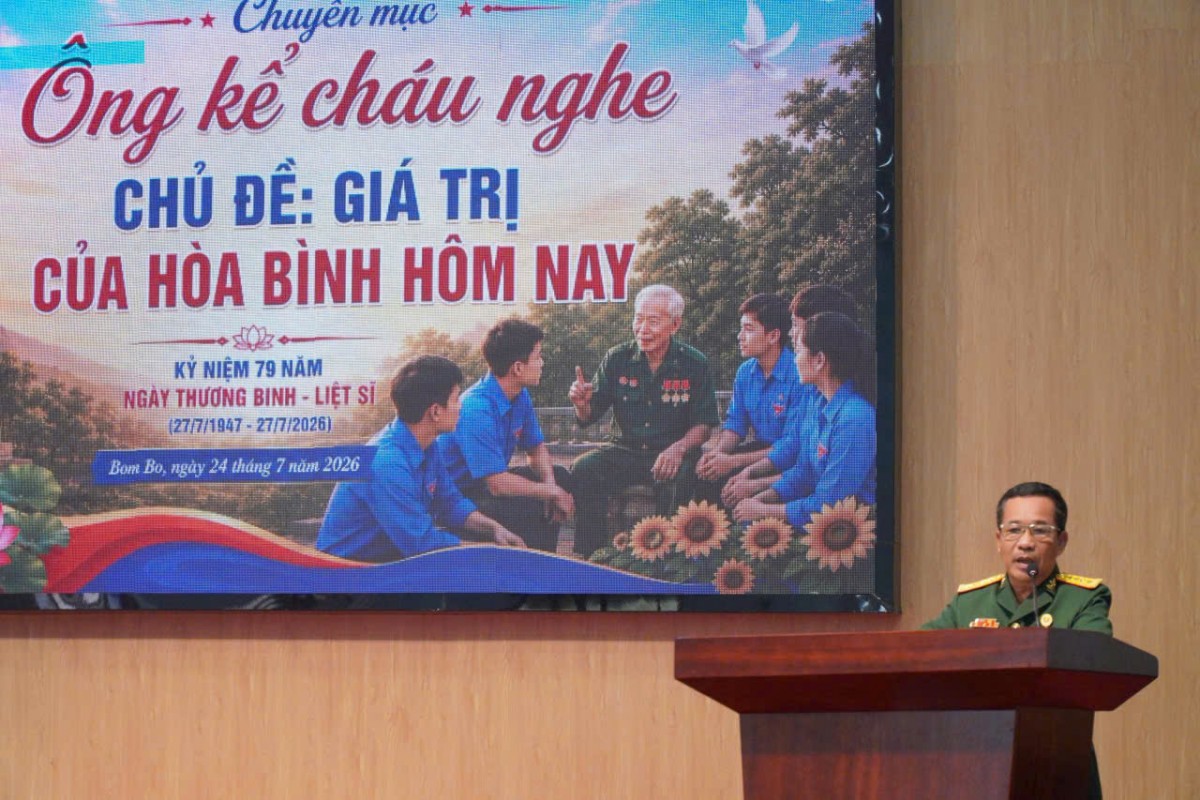 Đồng Nai: Những người lính già gieo mầm lý tưởng, tuổi học trò nuôi dưỡng khát vọng