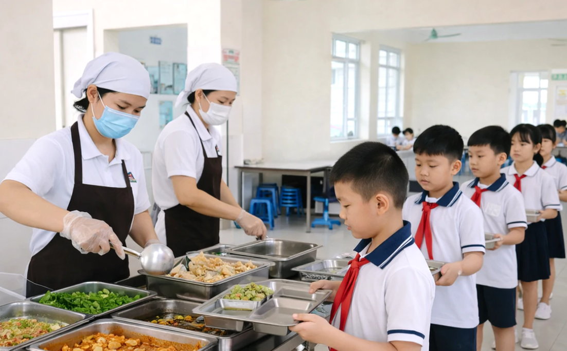 Tuyên Quang: Tăng cường kiểm soát an toàn thực phẩm trong trường học