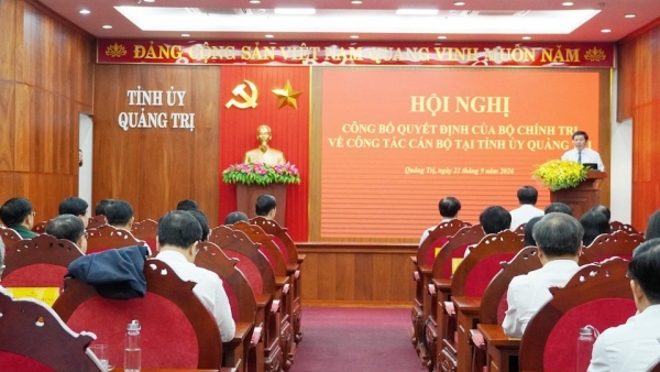 Ông Vương Quốc Tuấn giữ chức Bí thư Tỉnh ủy Quảng Trị nhiệm kỳ 2025-2030