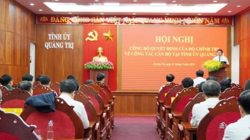Ông Vương Quốc Tuấn giữ chức Bí thư Tỉnh ủy Quảng Trị nhiệm kỳ 2025-2030