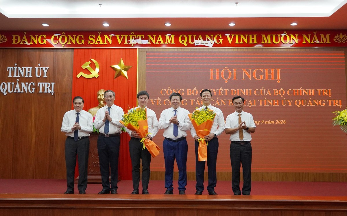 Ông Vương Quốc Tuấn giữ chức Bí thư Tỉnh ủy Quảng Trị nhiệm kỳ 2025-2030