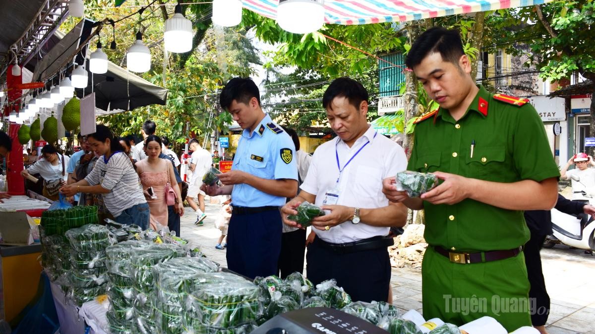 Tuyên Quang ra quân kiểm tra an toàn thực phẩm dịp Lễ hội Thành Tuyên 2026