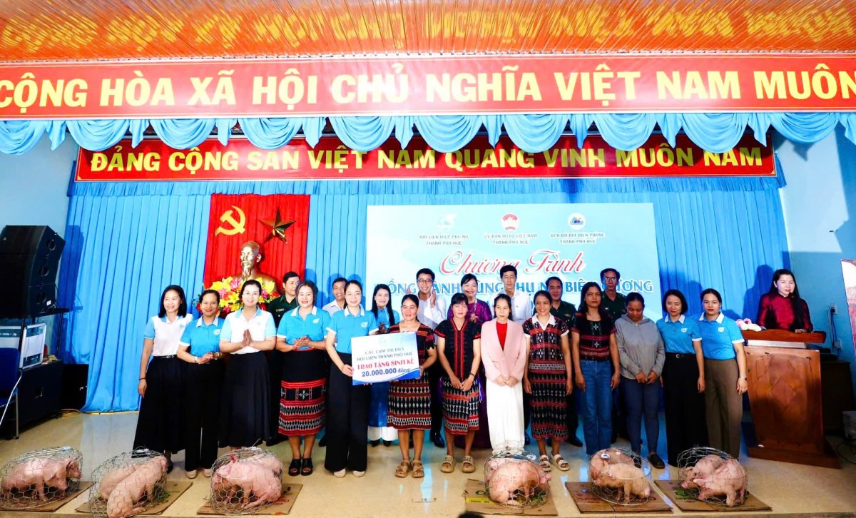 Đồng hành cùng phụ nữ biên cương, tiếp sức vươn lên thoát nghèo