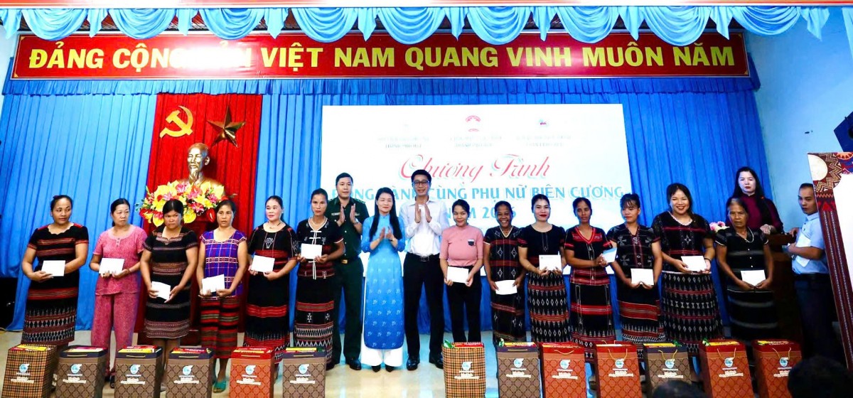 Đồng hành cùng phụ nữ biên cương, tiếp sức vươn lên thoát nghèo