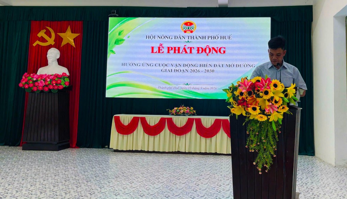 Nông dân thành phố Huế thi đua sản xuất giỏi, chung sức giảm nghèo bền vững