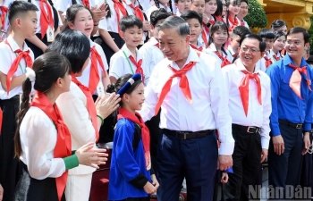 Thư của Tổng Bí thư, Chủ tịch nước Tô Lâm gửi thiếu niên, nhi đồng nhân dịp Tết Trung thu 2026