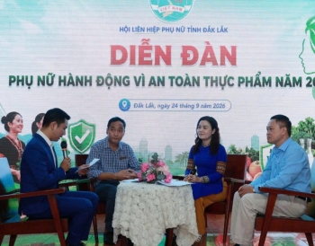 Đắk Lắk phát huy vai trò phụ nữ, cùng chung tay hành động vì an toàn thực phẩm năm 2026