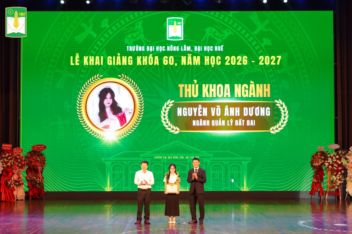 ĐH Nông Lâm - ĐH Huế tiếp sức sinh viên, hướng tới phát triển bền vững