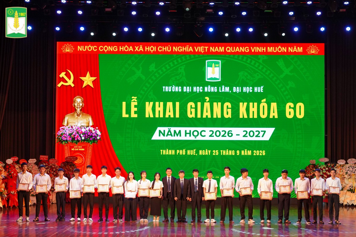 ĐH Nông Lâm - ĐH Huế tiếp sức sinh viên, hướng tới phát triển bền vững