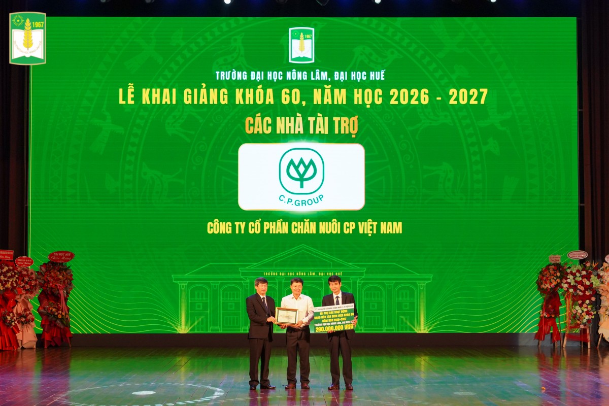ĐH Nông Lâm - ĐH Huế tiếp sức sinh viên, hướng tới phát triển bền vững