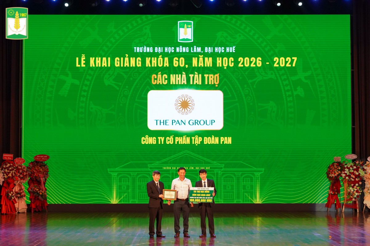 ĐH Nông Lâm - ĐH Huế tiếp sức sinh viên, hướng tới phát triển bền vững
