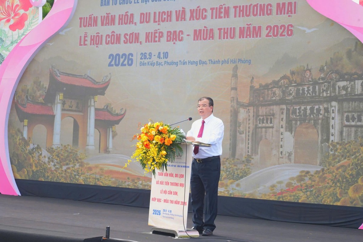 Khai mạc Tuần Văn hóa - Thương mại Côn Sơn - Kiếp Bạc 2026