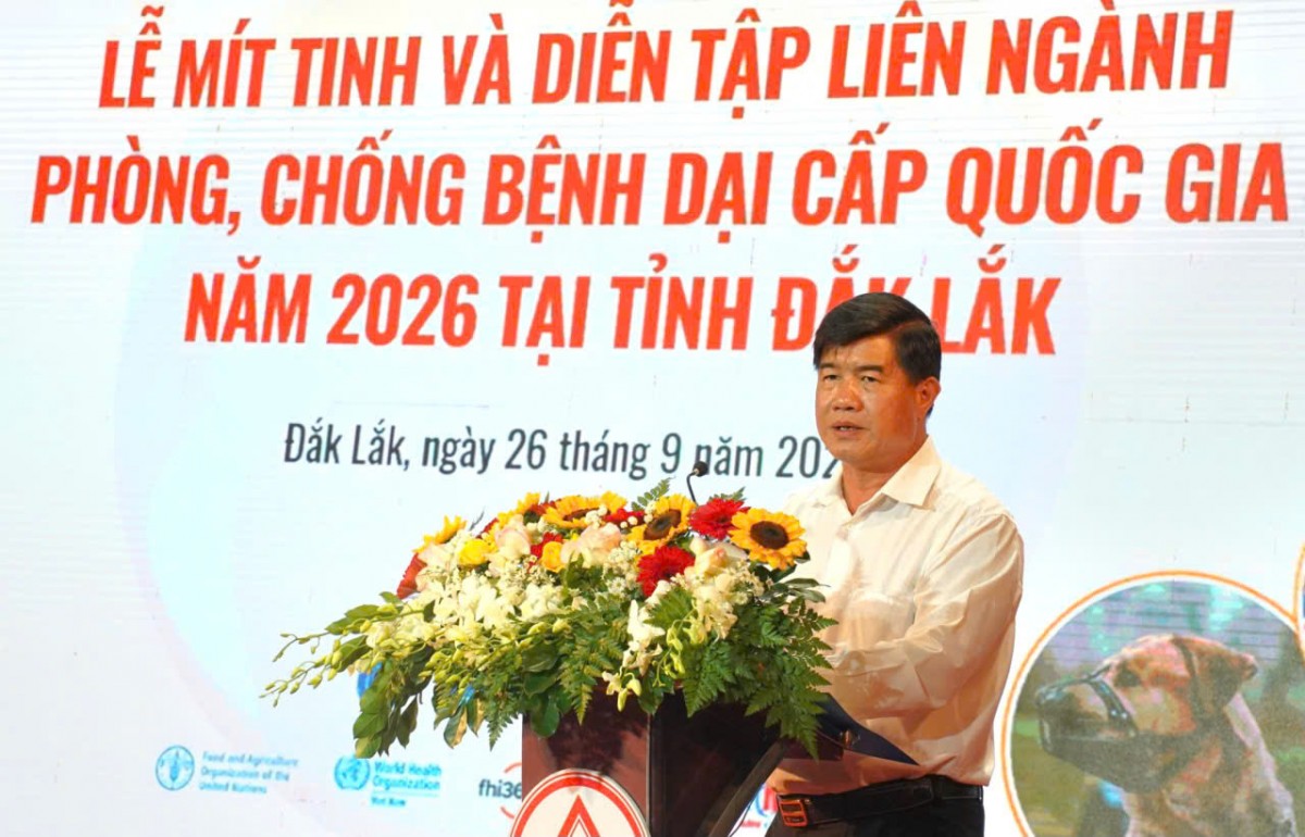 Đắk Lắk diễn tập liên ngành phòng, chống bệnh dại, hướng tới mục tiêu cho đến năm 2030