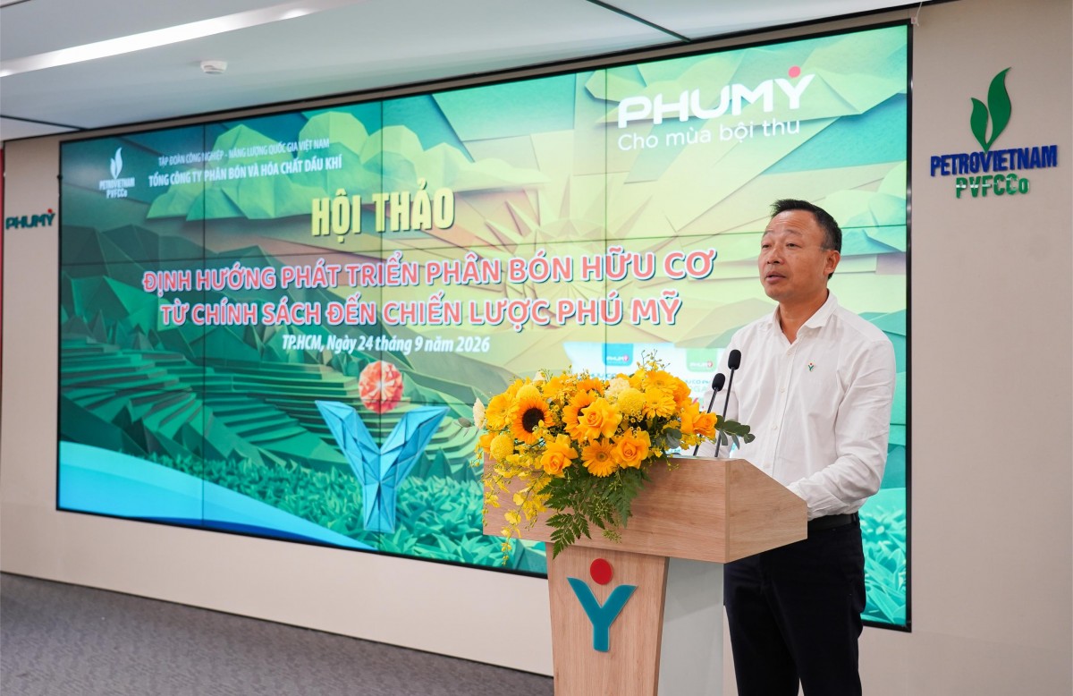 Phát triển phân bón hữu cơ Phú Mỹ theo hướng giải pháp dinh dưỡng toàn diện