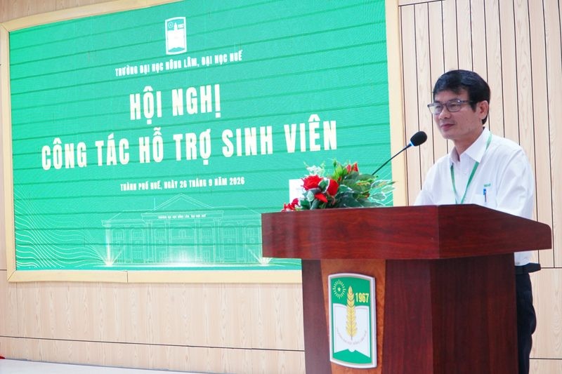 Trường ĐHNL Huế: Lấy người học làm trung tâm, nâng chất lượng hỗ trợ sinh viên