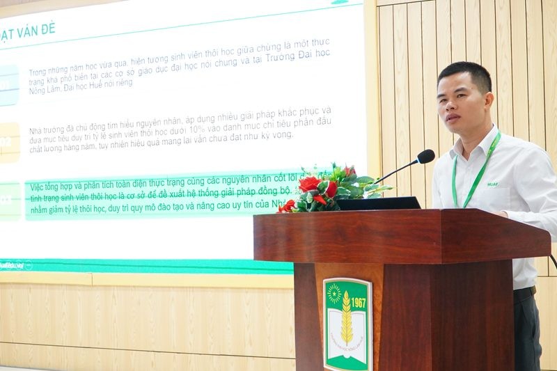 Trường ĐHNL Huế: Lấy người học làm trung tâm, nâng chất lượng hỗ trợ sinh viên
