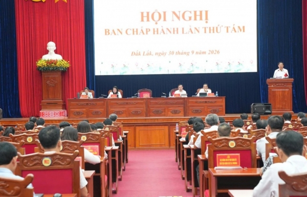 Đắk Lắk đặt mục tiêu tăng trưởng GRDP 10-10,2%, dồn lực tăng tốc trong quý IV năm 2026