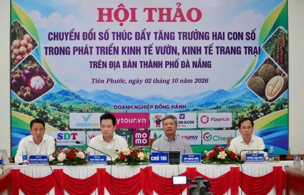 Đà Nẵng: Xã Tiên Phước thúc đẩy chuyển đổi số kinh tế vườn