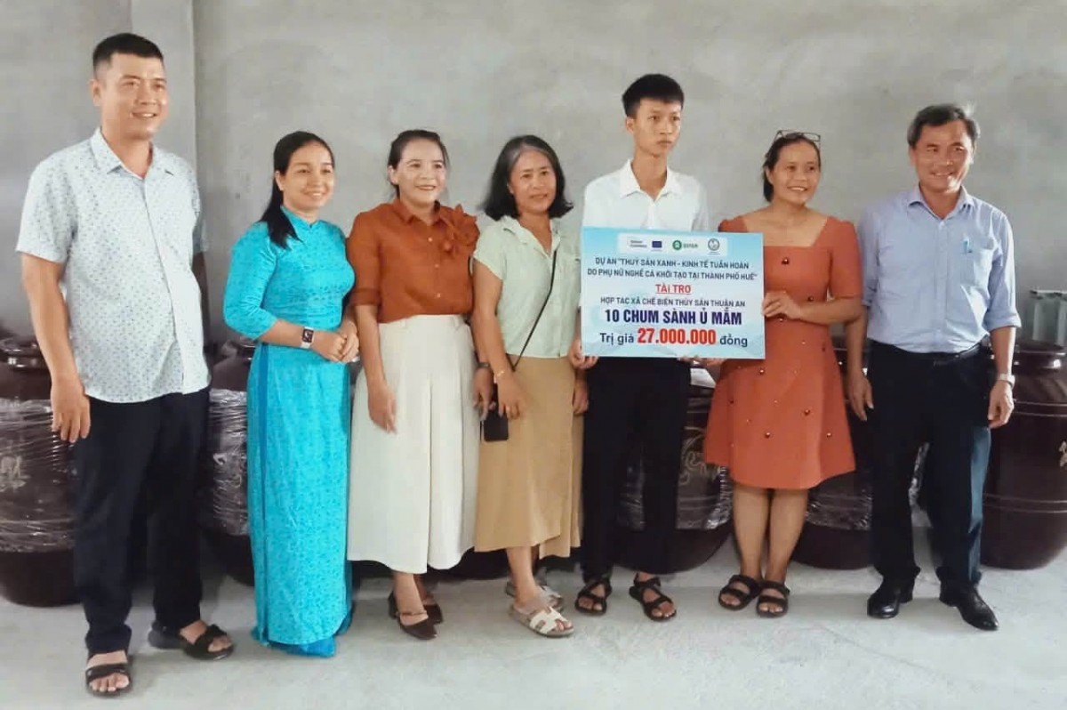 Tp. Huế: Phường Thuận An xây dựng chuỗi giá trị thủy sản gắn với kinh tế biển xanh