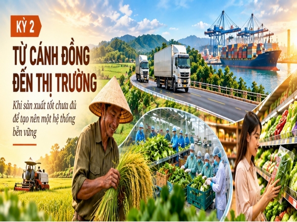 Xây dựng hệ thống lương thực, thực phẩm bền vững - Kỳ 2: Từ cánh đồng đến thị trường