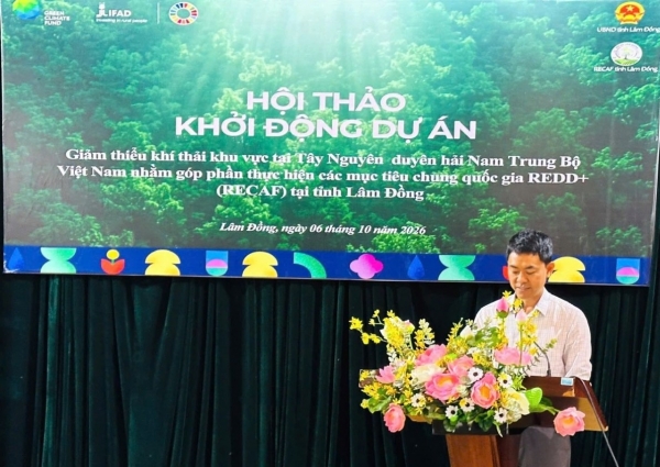 Khởi động dự án ReCaf - Thúc đẩy chuỗi giá trị nông nghiệp không gây mất rừng